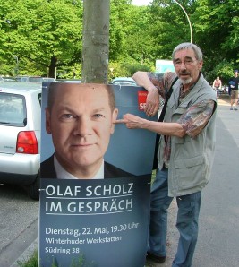 Olaf Scholz auf Bürgersprechstunde in Hamburg ...